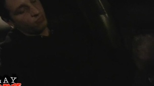 Homo stud gets throat and arse gangbanged on the gay amateur clip