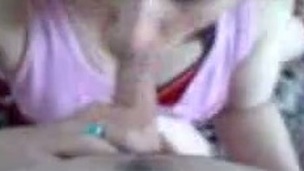 Fugly and fatty hooker giving head and fucking missionary style in non-professional episode