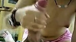 Rookie oriental massage parlor handjo Natisha from 1fuckdatecom