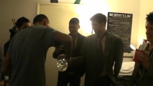 Hawt guys enjoy hardcore gay sex act get gangbanged so hard