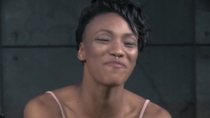 NT tormented ebony submissive screams of pang