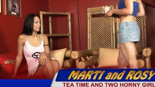 Nice-looking lass is plowing her horny cunt with toy