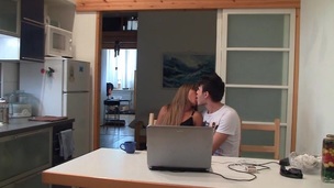 Amateur chick is very favourable to endure bright orgasms