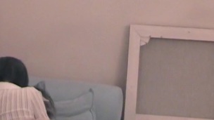 Amazing glamorous teenie suckes and receives fucked by dude