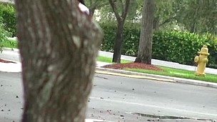 naughty teen cannot say `no` to a big throbbing fucktool