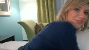 tenåring blonde hardcore blowjob