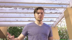Cum between the boobs of a dark-haired babe after pounding her