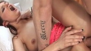 Superlatively good pornstars Tera Fun and Candy Cat in awesome cumshots, blowjob adult video