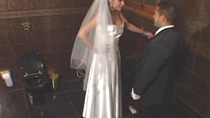 Sultry shemale bride can