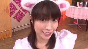 Perverted Japanese slag Mau Morikawa simply adores satisfying hard cocks