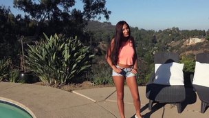 Her big natural billibongs are breathtaking in their outdoor fuck scene