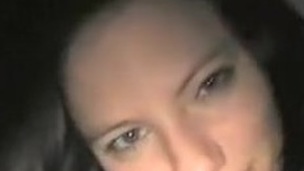 brunette blowjob creampie par