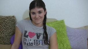 Bewitching sweetheart lets hunk energizes her luscious beaver