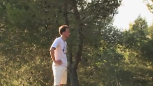 Gorgeous darling receives rough cookie punishment in public