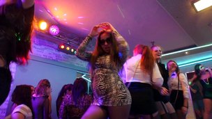 Drunk hotties getting the nightclub penetration of their wild dreams