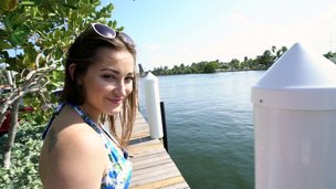 Dani Daniels is once again ready to give her man a POV pleasure