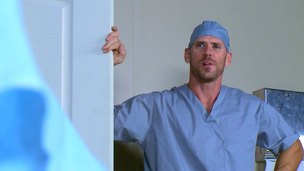 Breasty doctor gives a decision to have some pleasure with her patient's big schlong