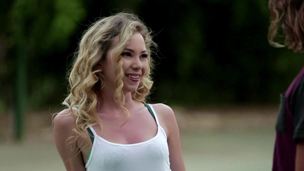 A enjoyable blonde woman with a hawt ass is getting her cunt rammed
