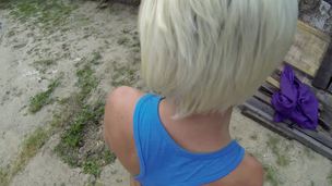 fitte blonde kuk kåt doggystyle pen bil ludder