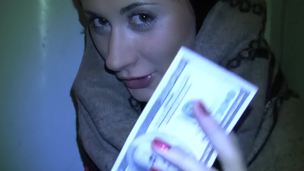 Young amateur sweetie sucks a dong and gets rammed for cash