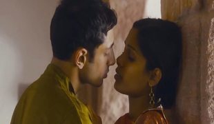 Indian duo kissing